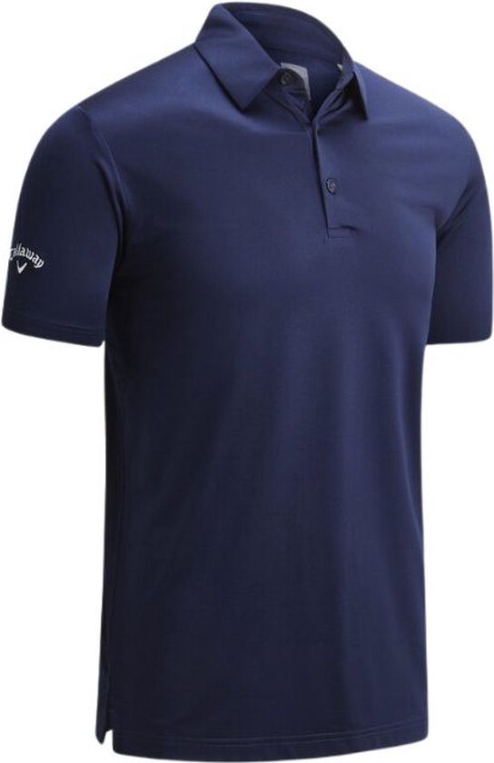 Callaway Heren Golfpolo Cooling Peacoat van Callaway