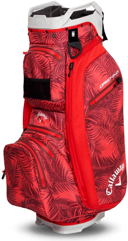 Callaway Org 14 HD Waterdichte Golftas - Cartbag- Rood
