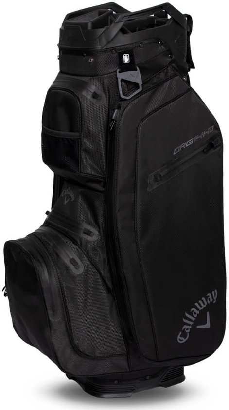 Callaway Org 14 HD Waterdichte Golftas - Cartbag- Zwart van Merkloos