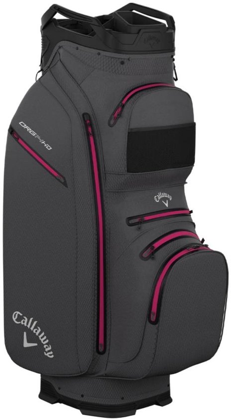 Callaway Org 14 HD Waterproof Cartbag 2026 - Grijs Roze van Merkloos