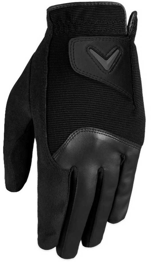Callaway Rain Spann Dameshandschoenen Zwart M Vrouw van Merkloos