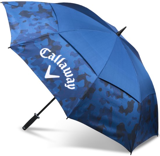 Callaway Shield 64 inch Double Canopy Golfparaplu 2026 - Zwart Camo