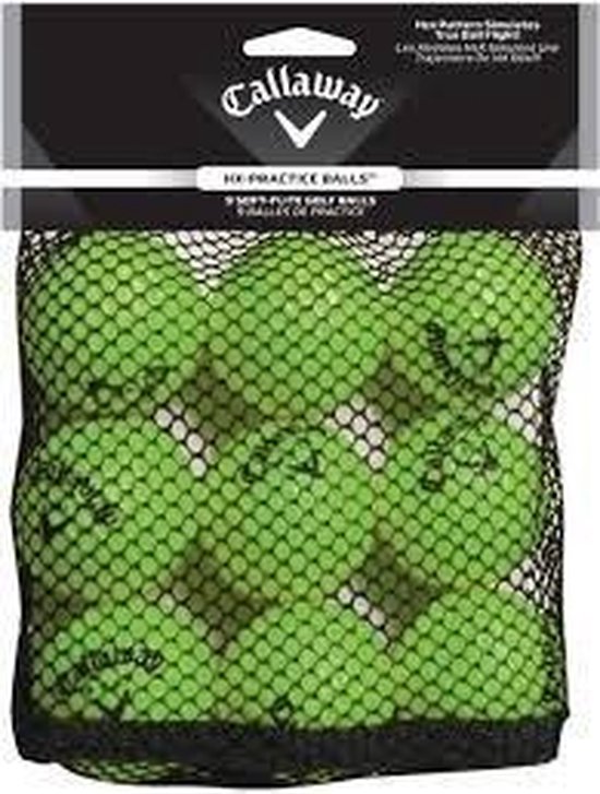 Callaway Soft flight 9 pack CA1000010 Golfbal Unisex Groen van Callaway