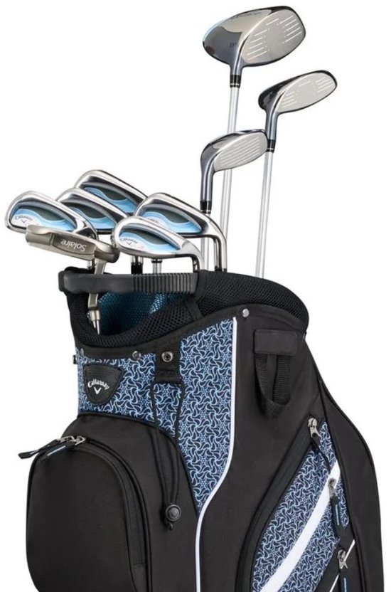 Callaway Solaire Light Blue 14-Delige Dames Golfset 2025 | Cartbag (graphite shaft)