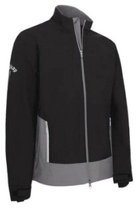 Callaway Stormguard Waterdichte Heren Golf Regenjas Zwart Grijs van Callaway