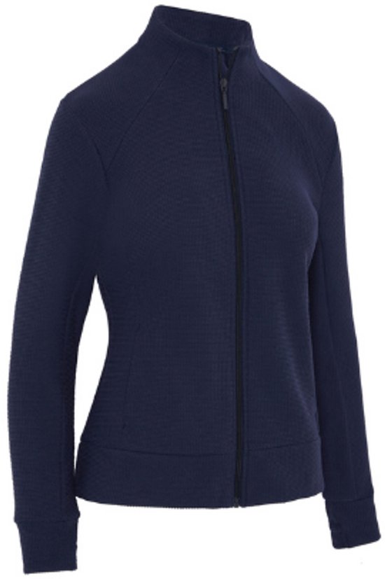 Callaway Stretch Waffle Knit Fleece Golfjas Dames Peacoat van Callaway