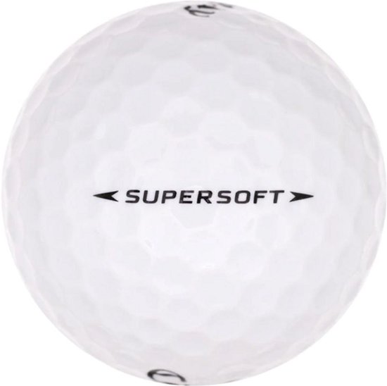 Callaway Supersoft - Lakeballs - 25 gebruikte golfballen - wit