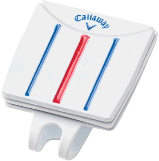Callaway Triple Track Hat Clip - Wit van Merkloos