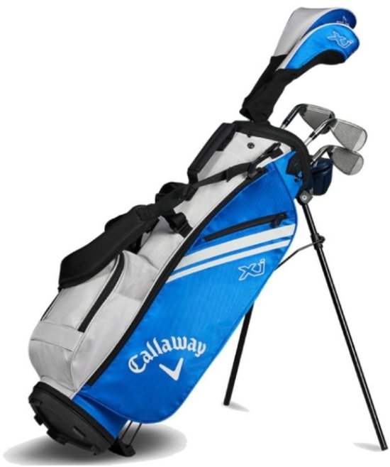 Callaway XJ2 Blauw Wit 10-Delige Junior Golfset 2026 | Standbag (Unisex 6-9 Jaar) van Merkloos