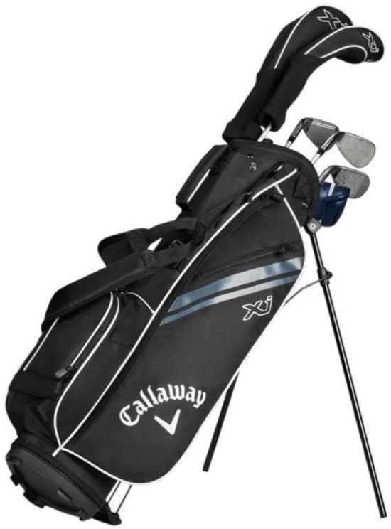 Callaway XJ2 Zwart 10-Delige Junior Golfset 2026 | Standbag (Unisex 6-9 Jaar) van Merkloos