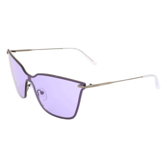 Calvin Klein dames zonnebril CK18115s 550 paarse lenzen - metal frame van Calvin Klein