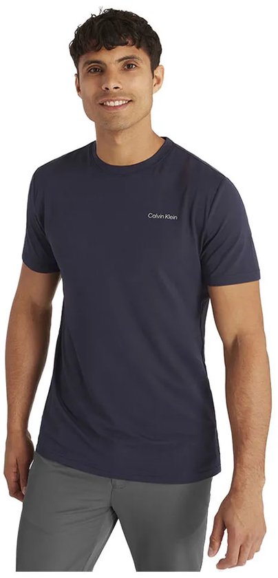 Calvin Klein Golf Newport T-shirt Met Korte Mouwen Blauw 2XL Man van Calvin Klein