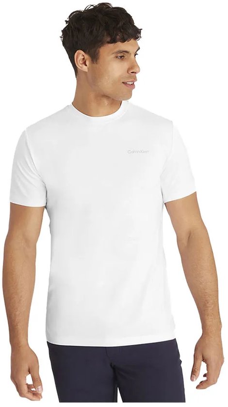 Calvin Klein Golf Newport T-shirt Met Korte Mouwen Wit 2XL Man van Calvin Klein