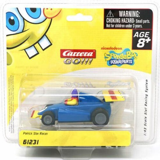 Carrera Go Spongebob "Patrick" speelgoed autootje auto SpongeBob Patrick van Carrera