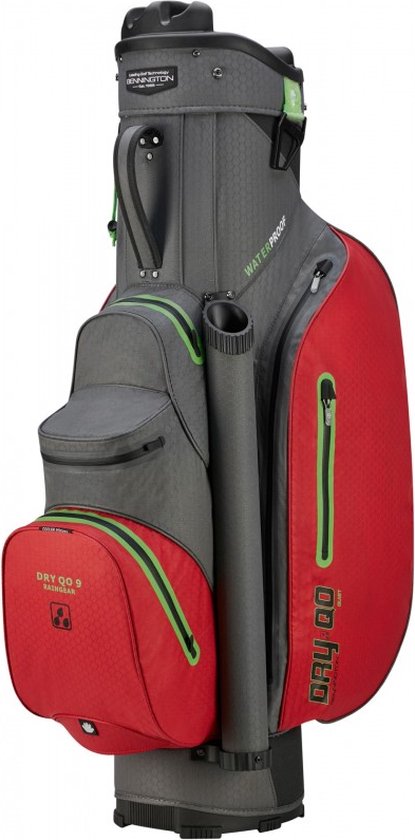 Cartbag Bennington Dry QO DB Grijs Rood Lime van Bennington