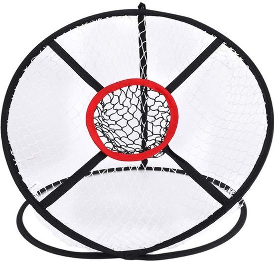 Chippingnet - Twee lagen - Golftrainingdoel - Binnen/buiten - Compact ontwerp - Hoogwaardig Oxford-doek - Golfnet