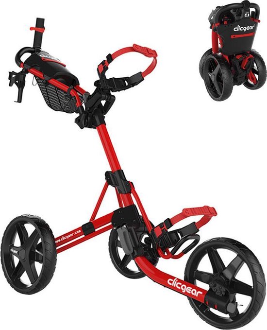 Clicgear 4.0 Golftrolley - Rood van Clicgear
