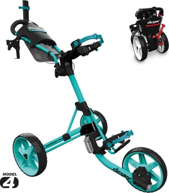 Clicgear 4.0 Golftrolley - Turquoise van Clicgear