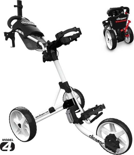 Clicgear 4.0 Golftrolley - Wit van Clicgear