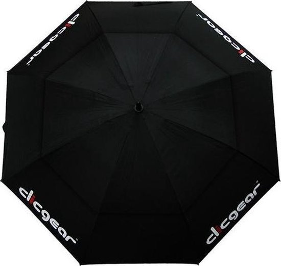 Clicgear 68 inch Double Canopy Golfparaplu - Zwart van Clicgear