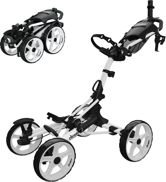 Clicgear 8.0+ Golftrolley - Wit van Clicgear