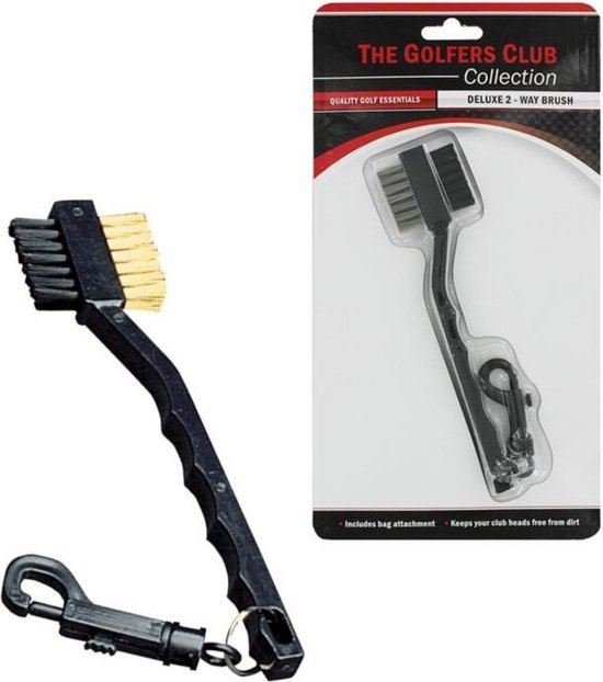 Club borstel, deluxe way brush groove cleaner Golfers Club van Club