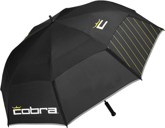 Cobra Crown C Double Canopy Golfparaplu 68 Inch 2023 - Zwart van Cobra