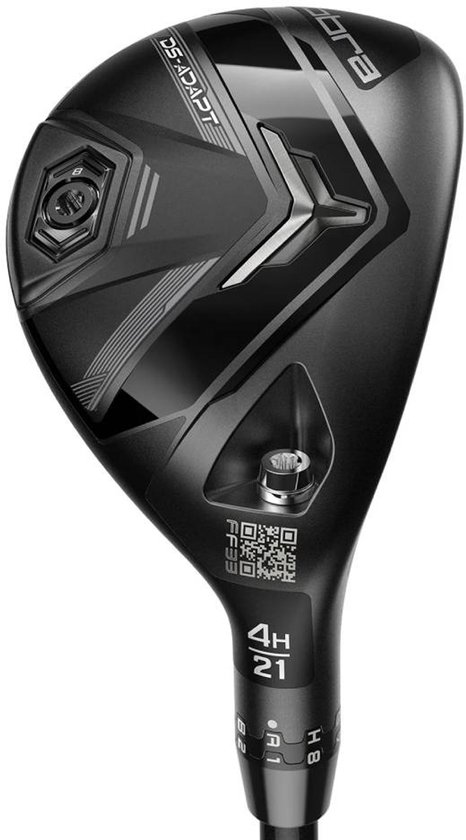 Cobra DarkSpeed Adapt Hybride Club 2025 | 3H | 19° Loft (instelbaar van 17° tot 21°) | Rechtshandig | Senior | van Merkloos