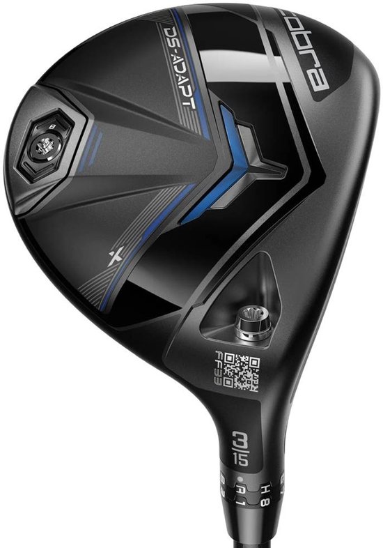Cobra DS-Adapt X Fairway Wood 2025 | 3 | 15,5° Loft (instelbaar van 13,5° tot 17,5°) | Rechtshandig | Regular | van Merkloos