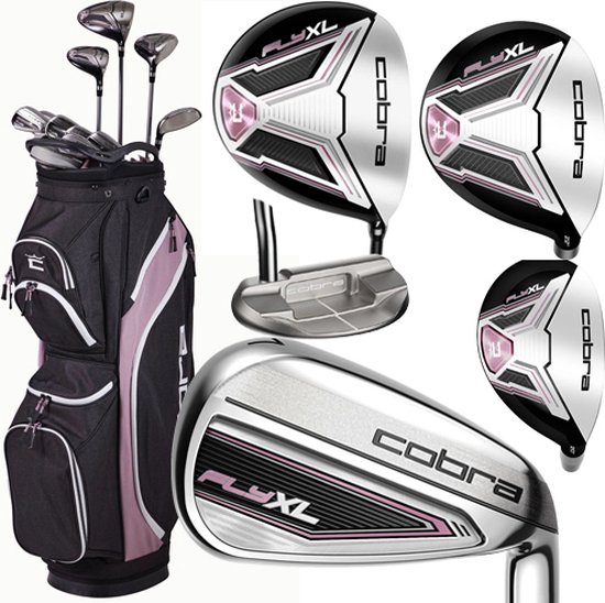 Cobra Fly XL 2025 Complete 15-delige Dames Golfset (graphite shaft) van Cobra