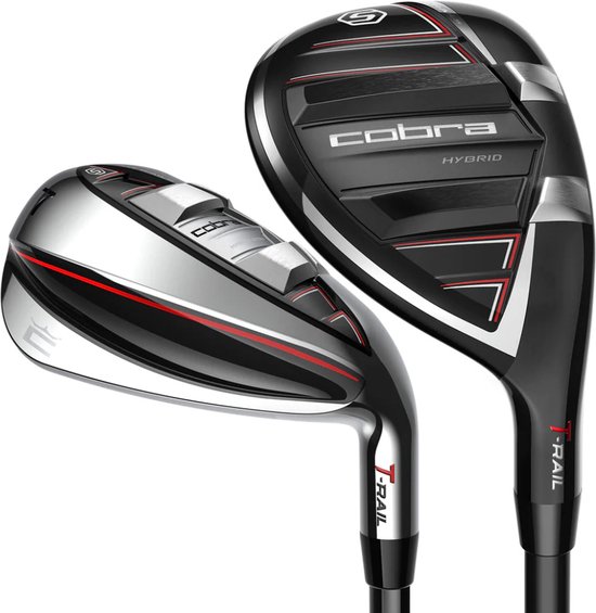 Cobra T-Rail 3.0 Combo Hybride IJzers H5, 6-PW 2023 (graphite shaft) | Hand: Rechtshandig, Shaft flex: Regular, Club Fitting: Standaard uitvoering | Rechtshandig | Regular | | Rechtshandig | Regular | van Merkloos