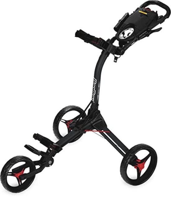 Compacte Driewielige Push Cart voor Golf van Merkloos