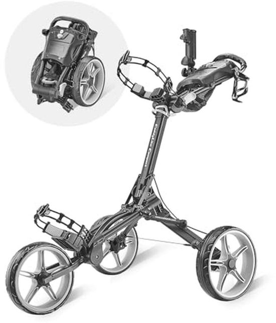 Compacte Golf Push Trolley met Opvouwbaar Ontwerp van Merkloos