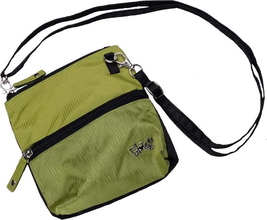Compacte Golf Tas met Dubbele Ritssluiting voor Golfaccessoires en Meer