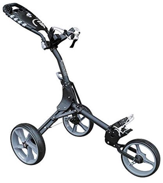 Compacte Golf Trolley met Verstelbare Handgreep en Snelle Vouwfunctie van Merkloos