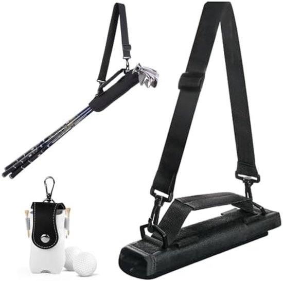 Compacte Golftas voor Training - Draagbaar en Opvouwbaar