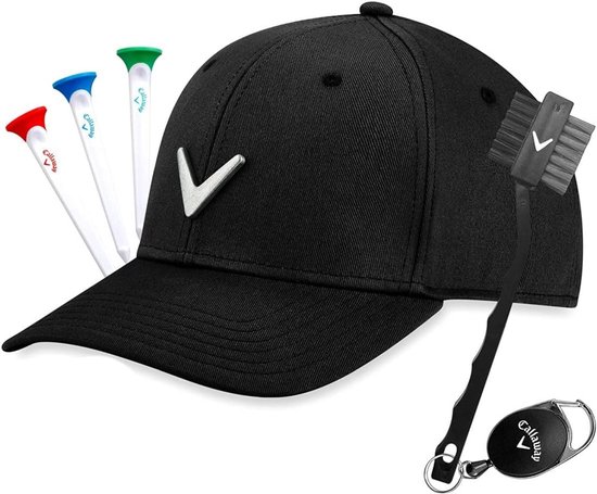 Complete Golf Accessoire Cadeauset met Pet en Onderhoudsmaterialen