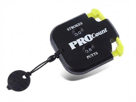 Consumerce® Golf Slagenteller Pro - Zwart - Putt Teller - Golftrainingsmateriaal - Golfcadeautjes - Training - Slagen Teller - Counter van Merkloos