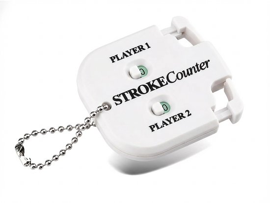 Consumerce® Golf Slagenteller Versus - Wit - Putt Teller - Golftrainingsmateriaal - Golfcadeautjes - Training - Slagen Teller - Counter van Merkloos