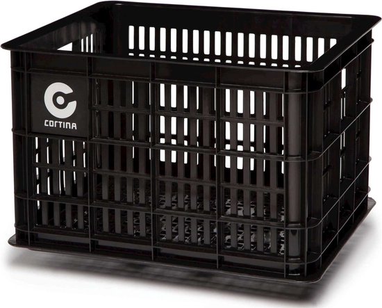 Cortina Krat Dubai (MIK) 29,5L zwart 45x35x25cm van Cortina