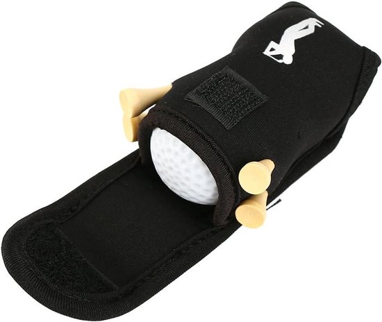 Cosensi - Golfbalhouder met taillezak, 2 golfballen en 4 golfT-shirts, sportaccessoires