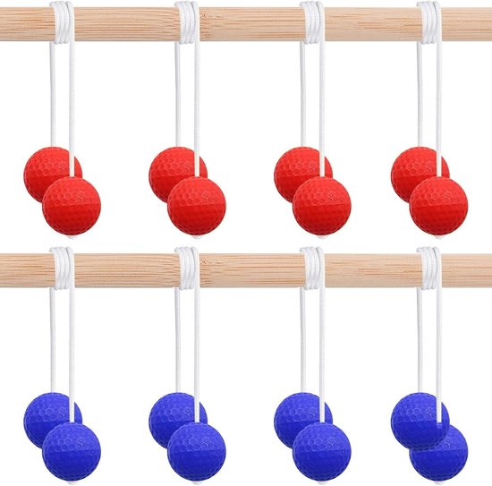 Cosensi - Golfballen Set voor Laddergolf Buitenspellen - Trainingsballen voor Kinderen - 8 Stuks van Merkloos