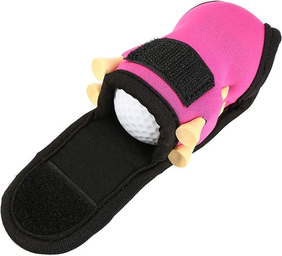 Cosensi - Golfbaltas met Houderclip, Utility-etui voor Sportgolfaccessoires, 3 Kleuren, Tees Inbegrepen, Gemakkelijk Draagbaar, Geschikt voor 2 Golfballen