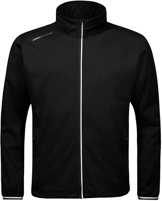 Cross Sportswear Storm Windjacket – Heren – Zwart – Winddicht & Lichtgewicht – Stijl 1145700 van Merkloos