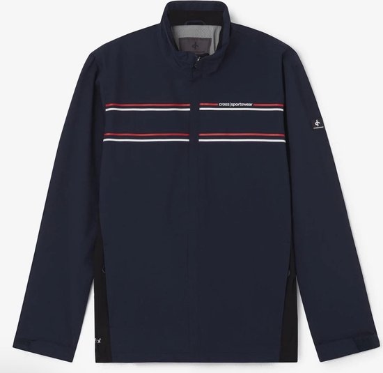 Cross Sportwear Regen Jack - Blauw - Maat S van Cross Sportwear