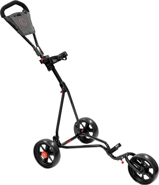 Cruiser Junior Golftrolley Zwart – Lichtgewicht & Opvouwbaar