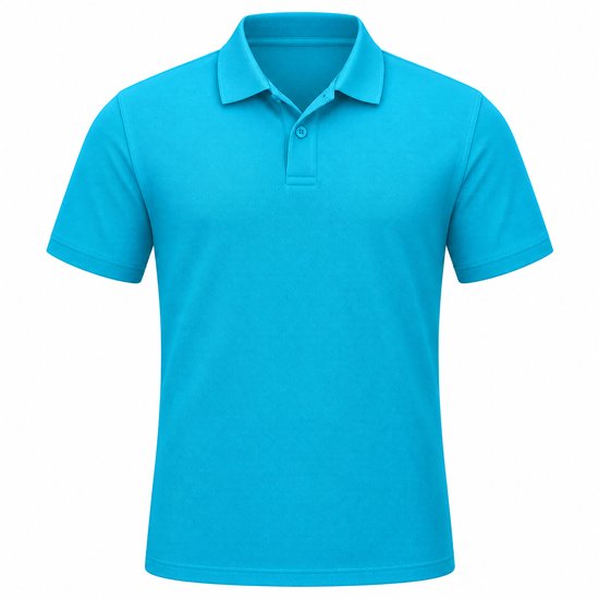 Currero Golf Polo Dames - Ademend Golfshirt - Polo Shirt - Sportshirt - Golfkleding Heren - T-Shirt - Golf Mode - Blauw S