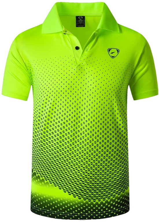 Currero Golf Polo Heren - Ademend Golfshirt - Polo Shirt - Sportshirt - Golfkleding Heren - T-Shirt - Golf Mode - Groen S