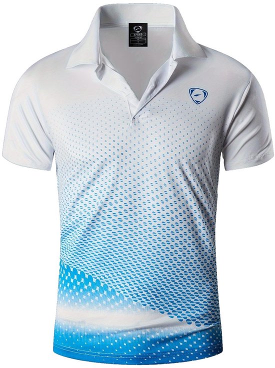 Currero Golf Polo Heren - Ademend Golfshirt - Polo Shirt - Sportshirt - Golfkleding Heren - T-Shirt - Golf Mode - Meerkleurig L