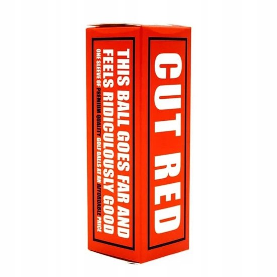 Cut Golf Premium 12 stuks: 2-delige ionomeer golfballen
